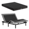 Adjustable Bed Frame King + 18cm Mattress – Head/Foot Lift, Zero‑G, Black