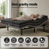 Adjustable Bed Frame Queen + 18cm Mattress – Head/Foot Lift, Zero‑G, Black