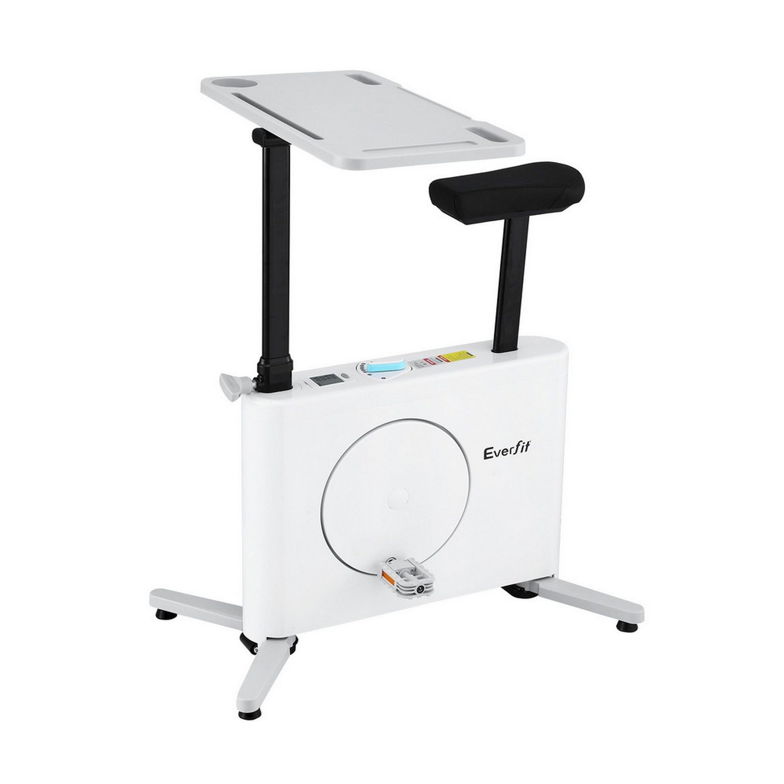 Exercise Bike Magnetic Desk Bike with Tabletop Fitness Home Workout Gym