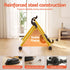 Everfit Bike Trainer Stand Indoor Riding Bicycle 6 Level Cycling Home Gym Yellow