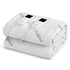 Electric Blanket Bamboo Fabric Double Fitted Heated Pad Underlay Washable Winter