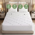 Electric Blanket Bamboo Fabric Double Fitted Heated Pad Underlay Washable Winter