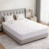 Electric Blanket Bamboo Fabric Double Fitted Heated Pad Underlay Washable Winter