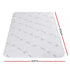 Electric Blanket Bamboo Fabric King Single Fitted Heated Pad Underlay Washable Winter