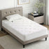 Electric Blanket Bamboo Fabric King Single Fitted Heated Pad Underlay Washable Winter