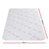 Electric Blanket Bamboo Fabric Single Fitted Heated Pad Underlay Washable Winter