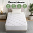 Electric Blanket Bamboo Fabric Single Fitted Heated Pad Underlay Washable Winter