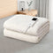 Electric Blanket LED Remote Sherpa Fleece Underlay Fully Fitted Machine Washable King Single