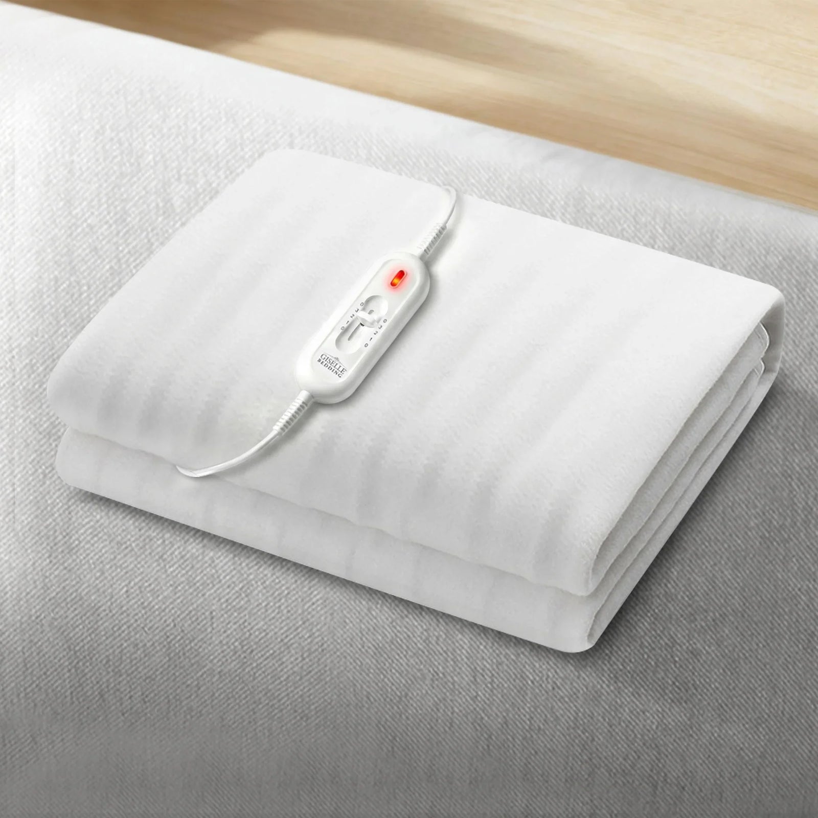 Electric Blanket King Single Heated Fully Fitted Washable Pad Winter Warm