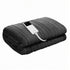 Electric Throw Rug Double Size 200x180cm Coral Fleece Heated Blanket Grey