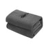 Electric Heated Car Blanket – 12V Travel Throw Rug Grey 150×110cm