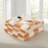 Electric Throw Rug Dual Side Fleece Flannel Heated Blanket Yellow