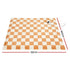 Electric Throw Rug Dual Side Fleece Flannel Heated Blanket Yellow