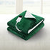 Electric Heated Throw Blanket Flannel Sherpa 160x130cm Green