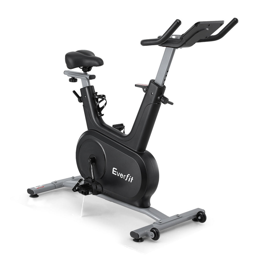 Exercise Bike Spin Bike Electromagnetic Smart Home Fitness 24-Level Resistance 120kg Bluetooth