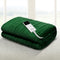 Electric Heated Throw Blanket 160x130cm Washable Flannel Rug Green