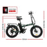 20 Inch Folding Electric Bike Urban City Bicycle eBike Rechargeable