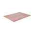 Electric Throw Rug Heated Blanket Flannel&Sherpa 3D Square Pink