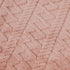 Electric Throw Rug Heated Blanket Flannel&Sherpa 3D Square Pink