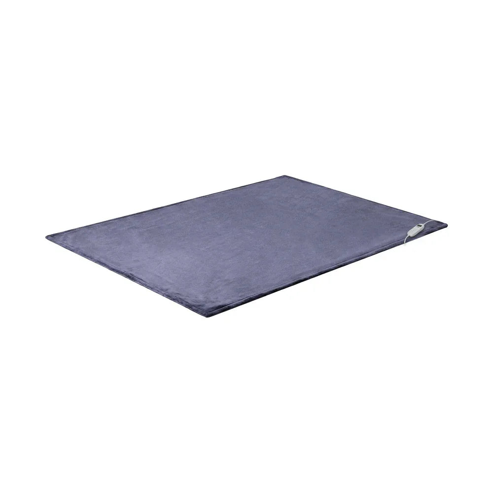 Electric Throw Rug Washable Heated Blanket Winter Warm Purple