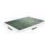 Electric Throw Rug Dual Side Heated Blanket Flannel&Sherpa Green