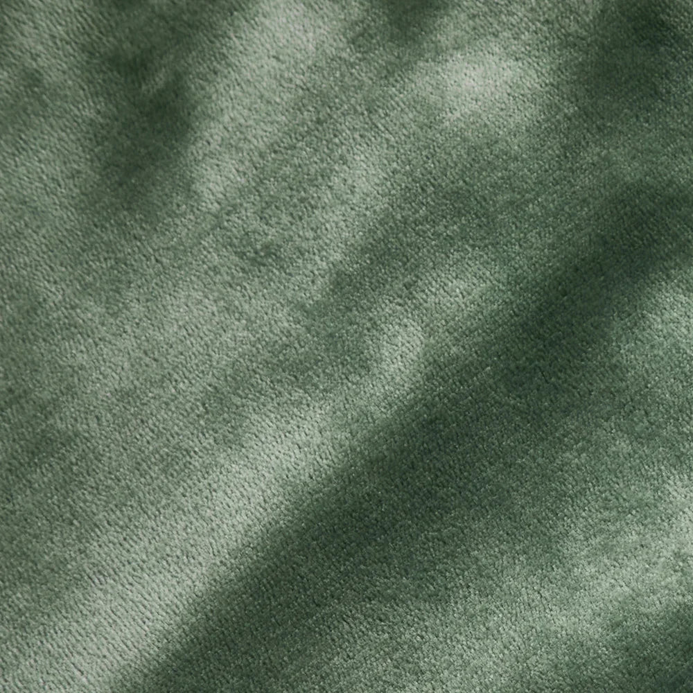 Electric Throw Rug Dual Side Heated Blanket Flannel&Sherpa Green