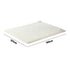 Electric Heated Blanket Fitted Fleece Underlay Winter Pad Double