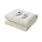 Electric Heated Blanket Fitted Fleece Underlay Winter Pad King