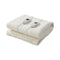 Electric Heated Blanket Fitted Fleece Underlay Winter Pad Queen