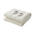 Electric Heated Blanket Fitted Fleece Underlay Winter Pad Queen