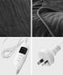 Electric Blanket Washable Heated Throw Rug Coral Fleece