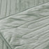 Electric Heated Blanket Washable Throw Rug Coral Fleece Light Green