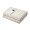 Heated Throw Rug Blanket Washable Sherpa Flannel