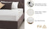 Electric Blanket Fully Fitted Fleece Heated King Single