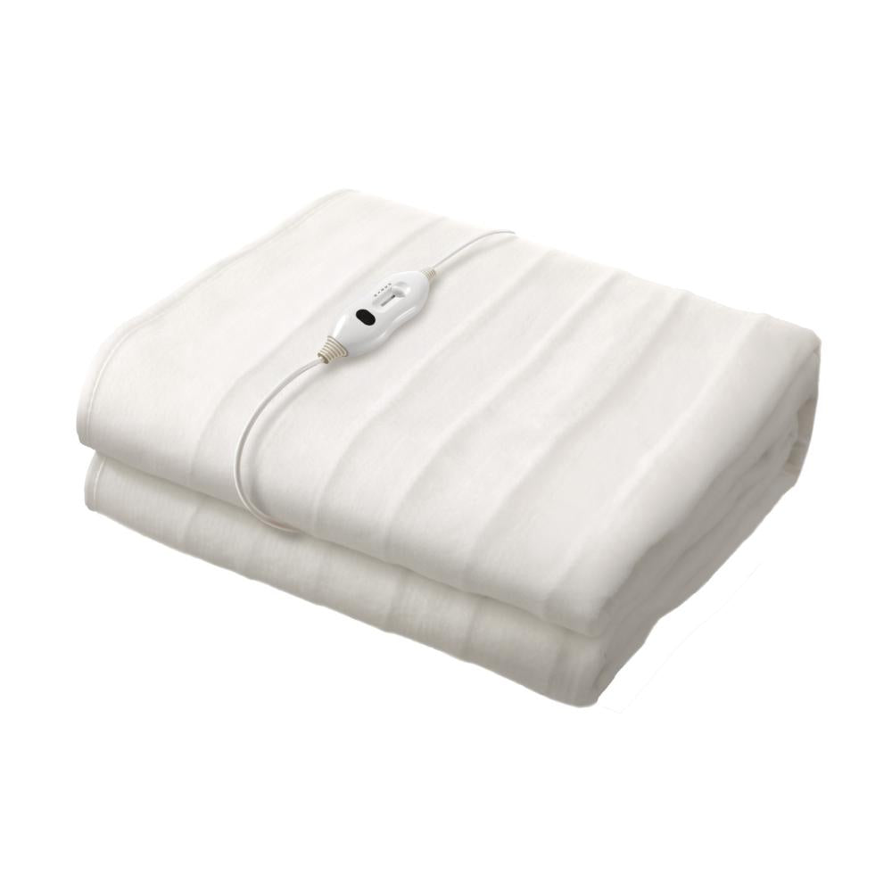 Electric Blanket Fully Fitted Polyester Washable Single