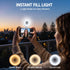 Devanti Magnetic Selfie Ring Light 36 LED Foldable Phone Fill Light CRI95 Type-C