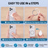 Devanti Magnetic Selfie Ring Light 36 LED Foldable Phone Fill Light CRI95 Type-C
