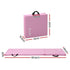 Everfit 180x60cm Gymnastics Mats Folding Exercise Floor Mat Portable 3 Fold Tumbling Mat Pink