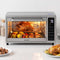 48L Convection Oven Electric Fryer Bake Grill Ovens Benchtop 2000W Silver
