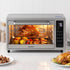 48L Convection Oven Electric Fryer Bake Grill Ovens Benchtop 2000W Silver