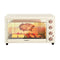 60L Convection Oven 2000W Electric Rotisserie Grill Bake Fryer Cream