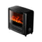 Electric Fireplace Heater – 3D Flame, 1000/2000W, Thermostat, Freestanding