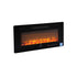 Electric Fireplace – Slim 92cm, 1000/1800W, 6 Flame Colours, Remote, Wall/Recess