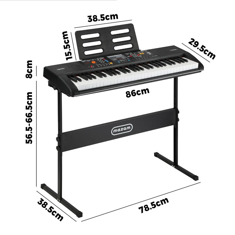 61 Keys Electronic Piano Keyboard Kids Gift