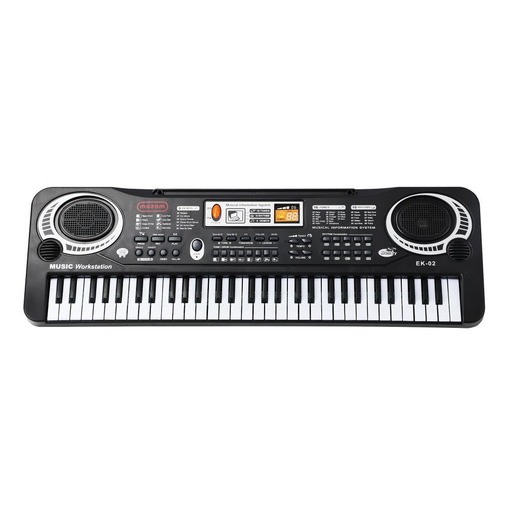 61 Keys Piano Keyboard Kids Toy With Microphone