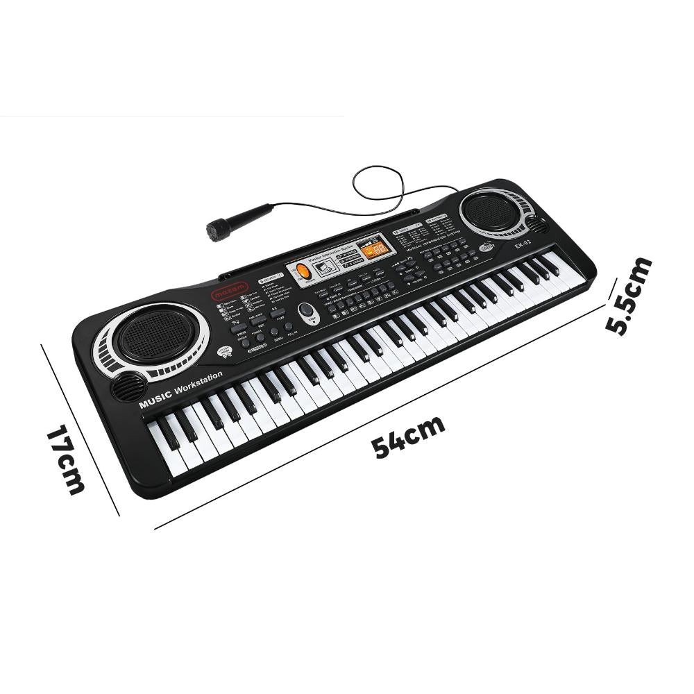 61 Keys Piano Keyboard Kids Toy With Microphone