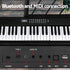 61 Keys Foldable Electronic Piano Keyboard Digital Electric w/ Carry Bag