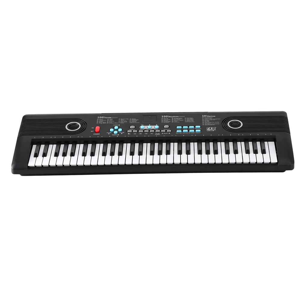 61-Key Digital Piano Keyboard Electric Kids Gift Black