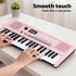 37-Key Digital Piano Keyboard for Kids Beginners Electronic Keyboard Piano Gift Pink