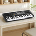 37-Key Digital Piano Keyboard Electric Black